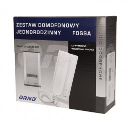 Domofon 1-LOK. ORNO -FOSSA901 podtynkowy / OR-DOM-RL-901