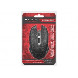 Mysz optyczna BLOW Adrenaline HURRICANE USB dla graczy / 84-051