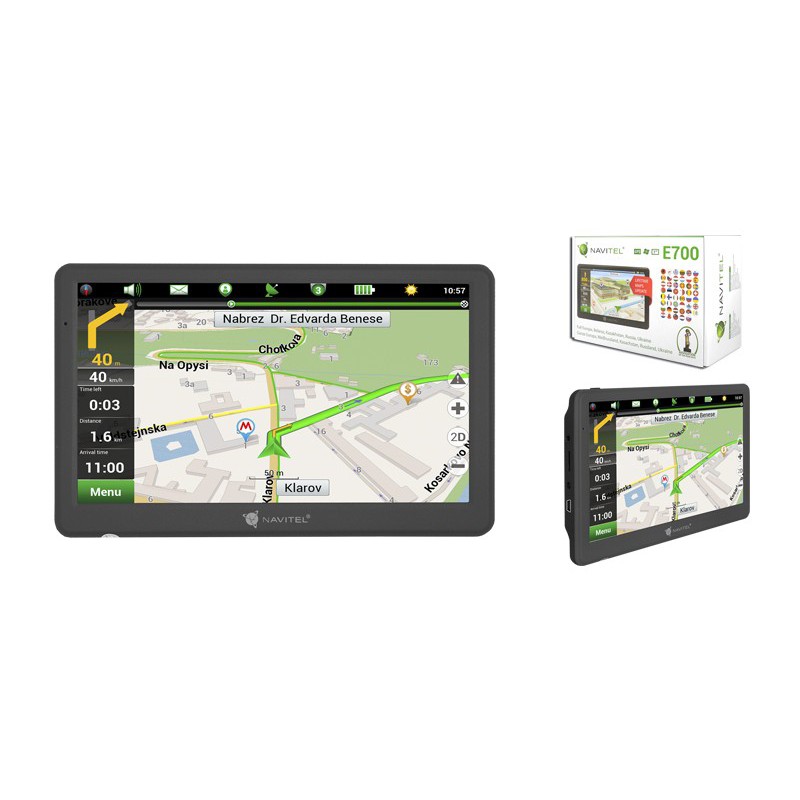 Nawigacja GPS Navitel E700 7" EU+RU+BY+KZ+UA dozywotnia aktuali. / LxE700