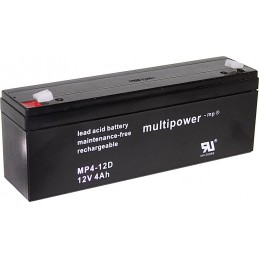 Akumulator żelowy MP4-12D 12V 4Ah 195x47x76 / 9893123
