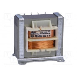 TS8/018 [230V/2x12V 2x0,34A 8W] transformator sieciowy z mocowaniem