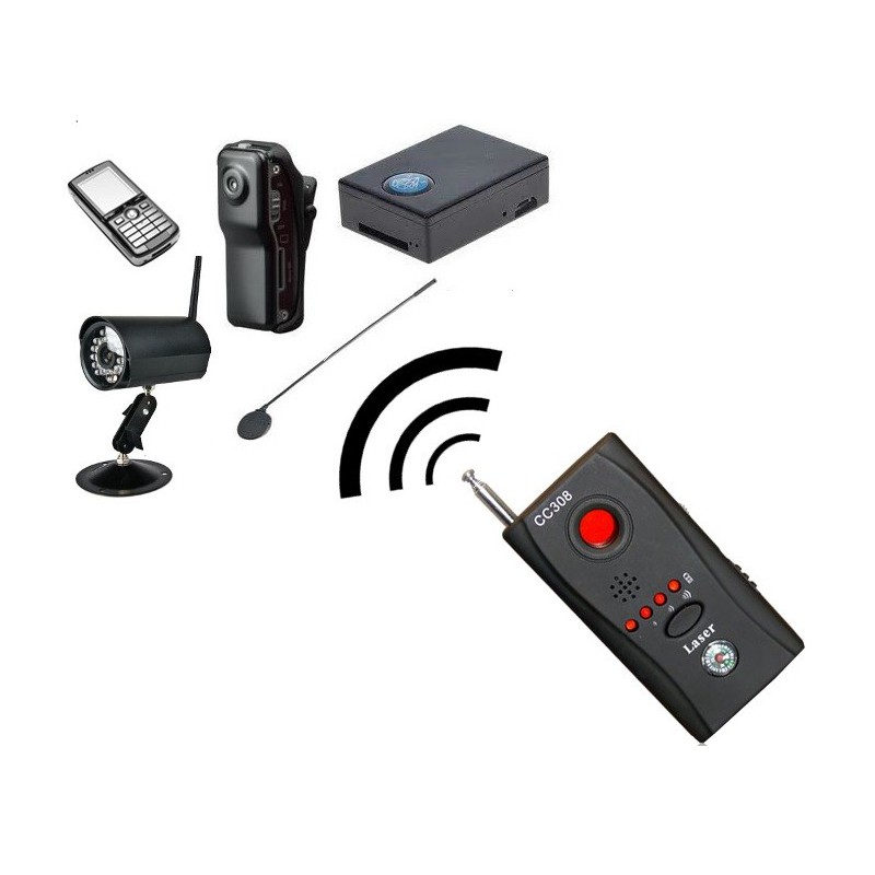 Wykrywacz podsłuchów i kamer bezprzewodowych WX-360