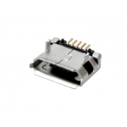 Gniazdo micro-USB 5-pin + 2-nogi do SMD / 5432