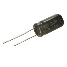 Kondensator 15uF/400V elektrolit 105st.c