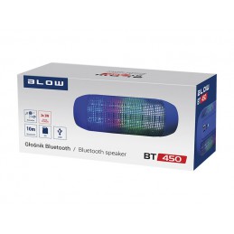Głośnik przenośny BLOW Bluetooth+FM BT450 niebieski / 30-318