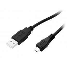 Złącze USB A/micro-USB wt-wt 1m + dane / 66-023