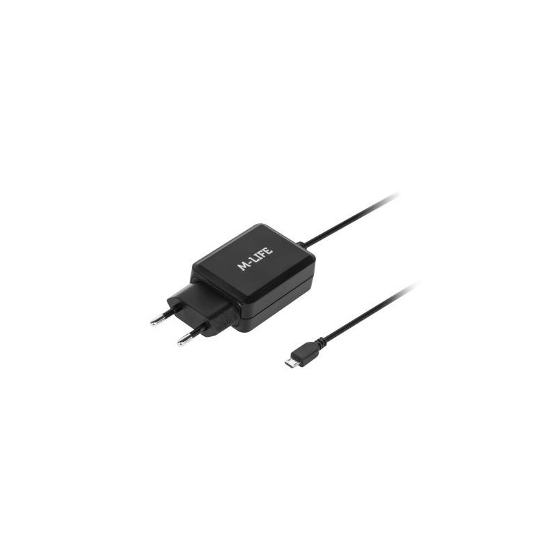 Zasilacz 5V/2,1A sieciowy micro USB wtyczkowy, ładowarka / ML0900