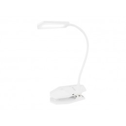 Lampka biurkowa LED LB-03 z klipsem USB+aku / 44-143