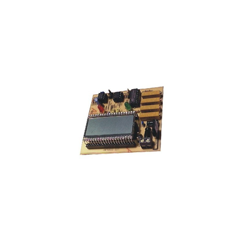 NE088 Dwupunktowy termometr LCD - KIT