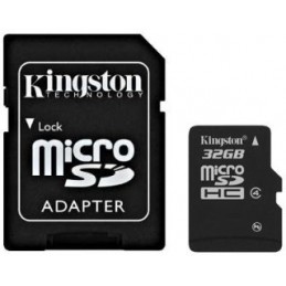Karta SD 32GB micro+adapter KINGSTON Class 10