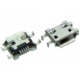 Gniazdo micro-USB 5-pin + 4 nogi do SMD