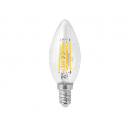 Żarówka LED E-14 4W 470Lm filament - biała ciepła