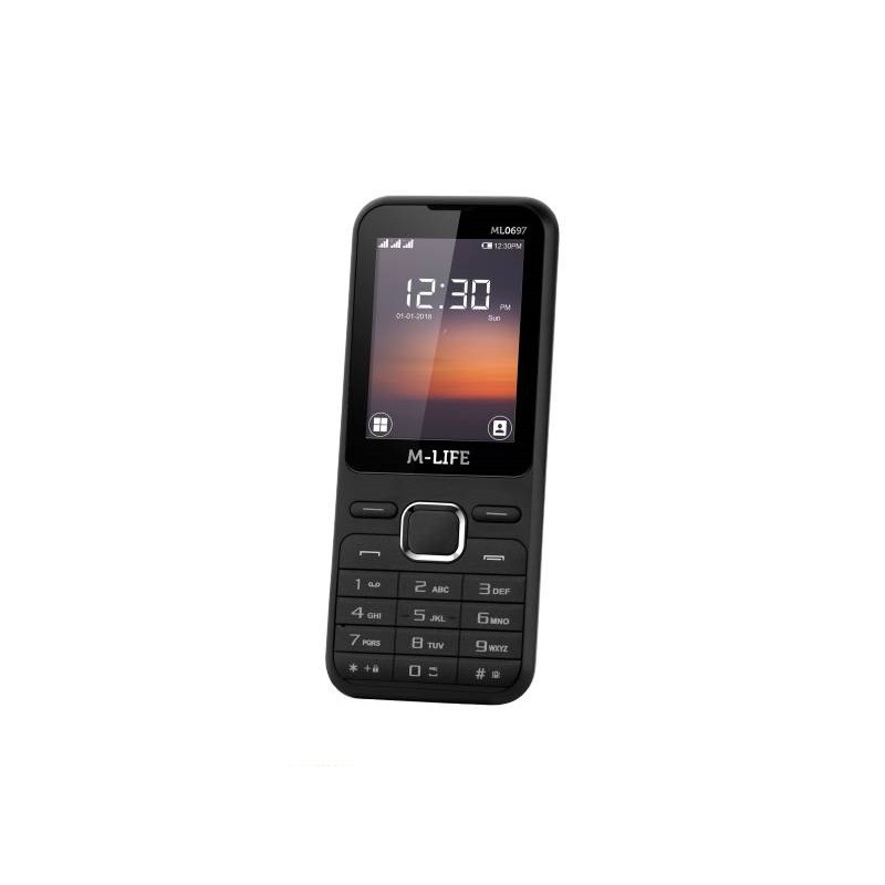 Telefon GSM M-LIFE ML600 czarny / ML0697B