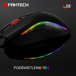 Mysz optyczna FANTECH Titan led RGB dla gracza