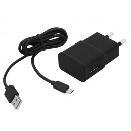 Zasilacz 5V/2,1A USB + kabel micro-USB 