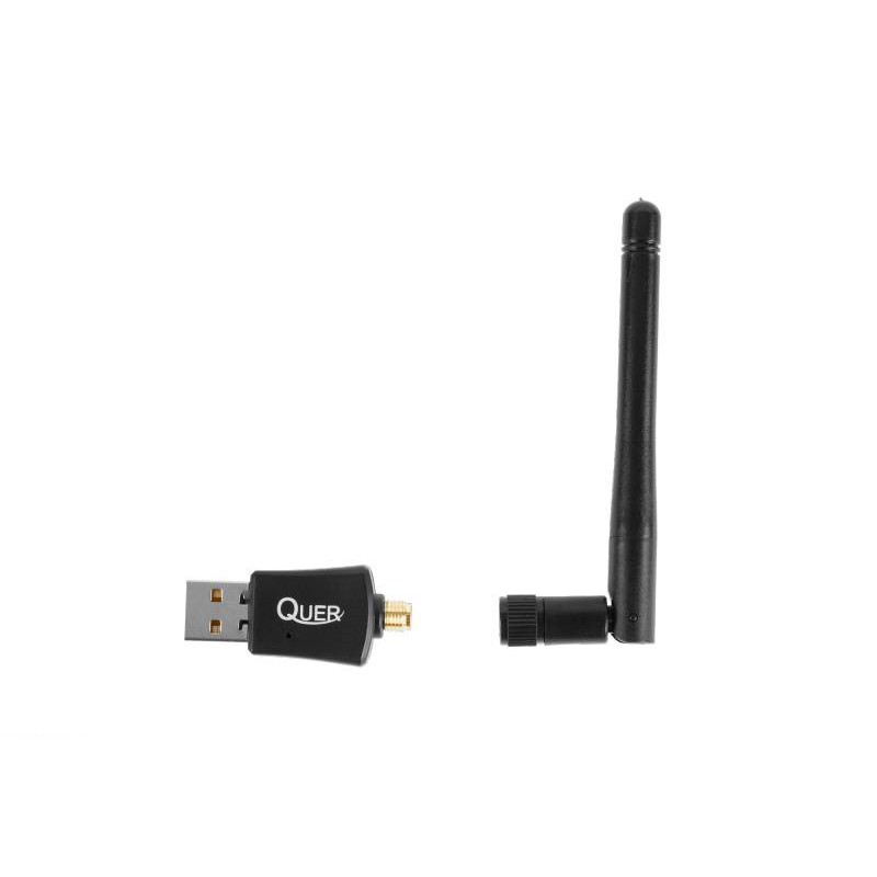 Karta sieciowa WiFi 5GHz 802.11 a/c adapter USB z odłączną anteną / KOM0640-5