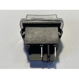 Przełącznik klawisz KR55/2 250V 15A w osłonie silikonowej do elektronarzędzi