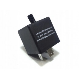 Przekażnik - przerywacz kierunkowskazów LED regulowany 0,1W-150W