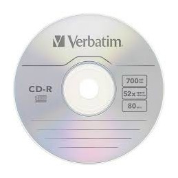 CD-R VERBATIM 700MB luzem