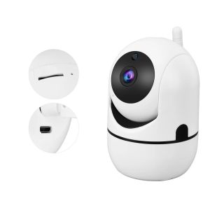 Kamera IP OBROTOWA wewnętrzna WiFi microSD 128GB max z funkcjonalnością Baby Niani - 3